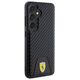 Original Case SAMSUNG GALAXY S24 Ferrari Hardcase Carbon Stitched Bottom (FEHCS24SN3PUK) black 3666339242565