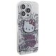 Original Case APPLE IPHONE 15 PRO Hello Kitty Hardcase IML Kitty On Bricks Graffiti (HKHCP15LHDGPHT) white 3666339188696