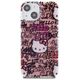 Original Case IPHONE 13 / 14 / 15 Hello Kitty Hardcase IML Tags Graffiti (HKHCP15SHDGPTP) pink 3666339188412