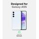 Ringke Husa pentru Samsung Galaxy A55 5G - Ringke Fusion - Clear 8809961784699 έως 12 άτοκες Δόσεις