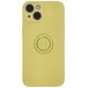 Finger Grip case for iPhone 15 6,1&quot; yellow 5907457753396