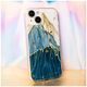 Gold Glam case for Samsung Galaxy S24 Plus Mountain 5907457743564