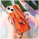 Gold Glam case for Samsung Galaxy S24 Ultra Orange 5907457743434