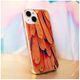 Gold Glam case for Samsung Galaxy A55 5G Orange 5907457743403