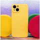 Silicon case for Samsung Galaxy S24 Ultra yellow 5907457755666