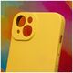 Silicon case for iPhone 11 yellow 5907457755420