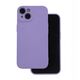 Silicon case for iPhone 15 6,1&quot; lilac 5907457756045