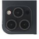 Set of lens glasses for iPhone 12 Pro 6,1&quot; black glitter (3 pcs) 5907457751286