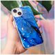 Gold Glam case for iPhone 15 6,1&quot; Blue 5907457768413