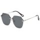 Techsuit Ochelari cu Protectie UV Femei - Techsuit Polarized (8195) - Silver / Black Gray 5949419146846 έως 12 άτοκες Δόσεις