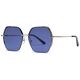 Techsuit Ochelari Supradimensionati Femei - Techsuit Non-Polarized (8561) - Silver / Blue 5949419148666 έως 12 άτοκες Δόσεις