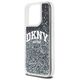 Original Case APPLE IPHONE 15 PRO DKNY Hardcase Liquid Glitter Big Logo (DKHCP15LLBNAEK) black 3666339270773