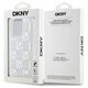 Original Case APPLE IPHONE 15 PRO DKNY Hardcase Liquid Glitter Multilogo (DKHCP15LLCPEPT) white 3666339271053