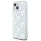 Original Case IPHONE 13 / 14 / 15 DKNY Hardcase Liquid Glitter Multilogo (DKHCP15SLCPEPT) white 3666339271039