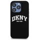 Original Case IPHONE 13 PRO DKNY Hardcase Liquid Silicone White Printed Logo MagSafe (DKHMP13LSNYACH) black 3666339266639