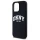 Original Case IPHONE 13 PRO MAX DKNY Hardcase Liquid Silicone White Printed Logo MagSafe (DKHMP13XSNYACH) black 3666339266646