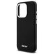 Original Case IPHONE 14 PRO DKNY Hardcase Liquid Silicone Small Metal Logo MagSafe (DKHMP14LSMCHLK) black 3666339265694