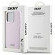 Original Case IPHONE 14 PRO DKNY Hardcase Liquid Silicone Small Metal Logo MagSafe DKHMP14LSMCHLP pink 3666339265830