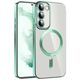 Techsuit Husa pentru Samsung Galaxy S21 5G - Techsuit Luxury Crystal MagSafe - Light Green 5949419136250 έως 12 άτοκες Δόσεις