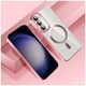 Techsuit Husa pentru Samsung Galaxy S21 5G - Techsuit Luxury Crystal MagSafe - Pink 5949419136328 έως 12 άτοκες Δόσεις