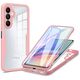 Techsuit Husa pentru Samsung Galaxy A34 5G + Folie - Techsuit ColorVerse 360 Series - Pink 5949419152076 έως 12 άτοκες Δόσεις