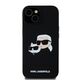 Karl Lagerfeld case for iPhone 15 6,1&quot; KLHMP15SSKCHPPLK black HC Magsafe silicone sil double heads print 3666339256708