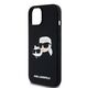 Karl Lagerfeld case for iPhone 15 6,1&quot; KLHMP15SSKCHPPLK black HC Magsafe silicone sil double heads print 3666339256708