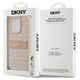 DKNY case for iPhone 15 Pro 6,1&quot; DKHCP15LPRTHSLP pink HC PU repeat texture pattern w tonal stripe 3666339260699