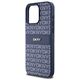 DKNY case for iPhone 15 Pro Max 6,7&quot; DKHCP15XPRTHSLB black HC Magsafe pu repeat pattern w stack logo 3666339260842