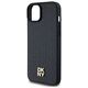 DKNY case for iPhone 15 Plus 6,7&quot; DKHMP15MPSHRPSK black HC Magsafe pu repeat pattern w stack logo 3666339261528