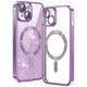 Techsuit Case for iPhone 15 Plus - Techsuit Luxury Glitter MagSafe - Light Purple 5949419132696 έως 12 άτοκες Δόσεις