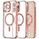 Techsuit Case for iPhone 14 Pro Max - Techsuit Luxury Glitter MagSafe - Rose Gold 5949419133013 έως 12 άτοκες Δόσεις