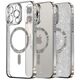 Techsuit Case for iPhone 14 Pro - Techsuit Luxury Glitter MagSafe - Silver 5949419133181 έως 12 άτοκες Δόσεις