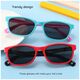 Techsuit Children's Polarized Glasses - Techsuit (8260-C40) - Red / Black 5949419154612 έως 12 άτοκες Δόσεις