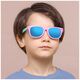 Techsuit Kids Sunglasses with UV Protection - Techsuit (D802) - Blue / Yellow / Orange 5949419154117 έως 12 άτοκες Δόσεις