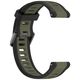 Techsuit Strap for Huawei Watch GT 4 (41mm)/W1/Honor Watch S1/Garmin Venu 2S/Vivoactive 4S - Techsuit Watchband (W053) - Khaki 5949419164710 έως 12 άτοκες Δόσεις