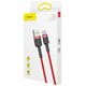 Baseus Cablu USB la Type-C, QC3.0, 2A, 2m - Baseus Cafule (CATKLF-C09)  - Red 6953156278226 έως 12 άτοκες Δόσεις