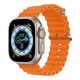 Λουράκι Σιλικόνης Ocean Band Sonique για Apple Watch (38/40/41MM) Πορτοκαλί - Sonique - Πορτοκαλί - Λουράκια