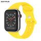 Λουράκι Σιλικόνης Butterfly Band Sonique για Apple Watch (42/44/45/49MM) Κίτρινο - Sonique - Κίτρινο