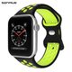 Λουράκι Σιλικόνης Sonique Sport για Apple Watch (42/44/45/49MM) Μαύρο / Λαχανί - Sonique - Μαύρο / Λαχανί - Λουράκια