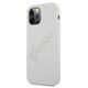 Original Case IPHONE 12 PRO MAX Guess Hardcase Script Vintage (GUHCP12LLSVSCR) gray 3700740495117