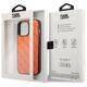 Original Case IPHONE 13 PRO Karl Lagerfeld Hardcase Perforated Allover (KLHCP13LPTLO) orange 3666339049584