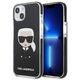 Original Case IPHONE 13 MINI Karl Lagerfeld Hardcase Iconik Karl (KLHCP13STPEIKK) black 3666339048402