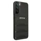 Case SAMSUNG GALAXY S22+ PLUS Mercedes AMG Hardcase Leather Debossed Lines (AMHCS22MGSEBK) black 3666339043629