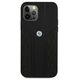 Original Case IPHONE 12 PRO MAX BMW Hardcase Leather Curve Perforate (BMHCP12LRSPPK) black 3666339010911