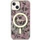 Original Case IPHONE 14 PLUS Guess Hardcase Flower MagSafe (GUHMP14MHCFWSP) pink 3666339115562