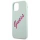 Original Case IPHONE 12 / 12 PRO Guess Hardcase Silicone Vintage (GUHCP12MLSVSBF) mint 3700740495223