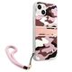 Original Case IPHONE 13 Guess Hardcase Camo Strap Collection (GUHCP13MKCABPI) pink 3666339023164