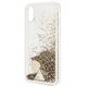 Original Case IPHONE X / XS Guess Hardcase Glitter Charms (GUOHCPXGLHFLGO) gold 3700740478578