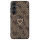 Original Case SAMSUNG GALAXY S24+ Guess Hardcase Grip Stand 4G Triangle Strass (GUHCS24MPGS4TDW) brown 3666339241438